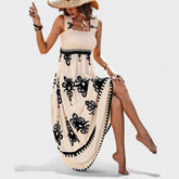 LIORA | Maxi Dress with Ruched Top